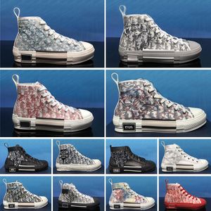Wholesale low high shoes for sale - Group buy 2022 hommes The latest white low top shoe transparent printing luxury ladies high top sneakers canvas men and women fashion casual shoes