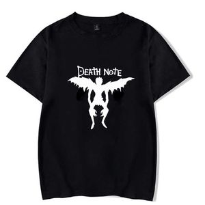 Hot Anime Death Note T-shirt Fashion Short Sleeve O-neck Casual Streetwear Y0809