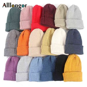 Novo inverno chapéu feminino beanie moda 2021 outono quente chapéus de malha senhoras menina earflap boné gorro feminino femininos mulheres y21111