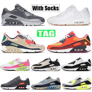 90s Mens Running Schoenen Big Size US Day of the Dead Green Pink Grey Glasgow All Black White South Beach Tennis Trainers Dames Mannen Sport Goede Sneakers EUR