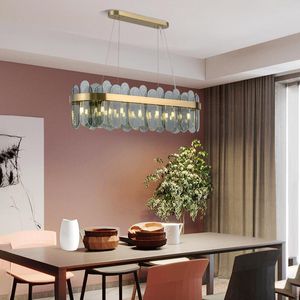 Lâmpadas pendentes de estilo nórdico moderno ladrão de cristal lustre de quarto luminária de teto villa sala de estar de iluminação de iluminação de fábrica de vendas diretas