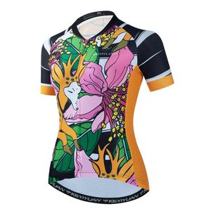 Kurtki wyścigowe panie jeżdżące na rowerze MTB Jersey for woman Bike Sprzęt Ciclimmo femenino Abbiglimento Ciclismoracing