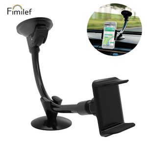 Fimilef Universal Car Mount Clamps Dange Arm Держатель для приборной панели для ветровой стенки X 8 7 6 6s Plus