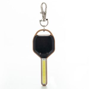 Emergency Lights COB LED Key Chain Keychain Portable Keyring Light Lamp Bag Camping Backpack