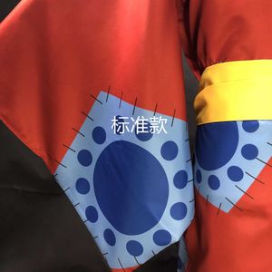 Anime Cosplay Macaco D Luffy Wano País Chapéu Chapéu Chapéu Kimono Yukata Outfit Personalizado Halloween Wig Sapatos Y0913