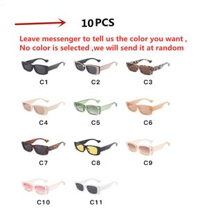 Оптом мода квадратные солнцезащитные очки женщин бренд дизайнер винтажные черные солнцезащитные очки женские oculos de sol uv400
