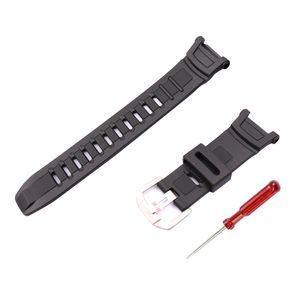 Resin Mens Pin Spänne Tillbehör till Casio PRG-130Y / PRW-1500YJ Utomhus Sport Klättring Strap Ladies Watch Band