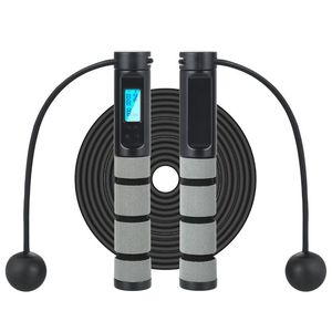 Jump Ropes Digital Counting Rope Fitness Sports Hopping With Weight Seting Calory Counter för vuxna barn
