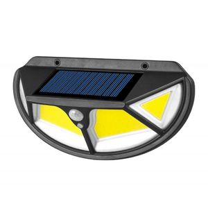 Lampe solaire extérieure de lumière solaire de LED avec le détecteur de mouvement allume des lampadaires de lumière du soleil projecteur de LED pour la décoration de jardin D3.0