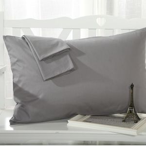 Conjuntos de cama 2pc 48cmx74cm Color sólida Glitter Prophcase Broachcase White/Black/Gold/Prata/Vermelho Pillowcover de travesseiro
