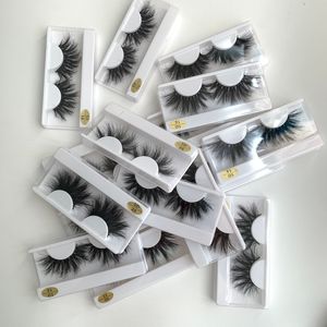 16 estilos cílios 25mm 3d pílulas longas luxo 100% siberiano vison pele natural crueldade-free fofo falsa pestanas falsas