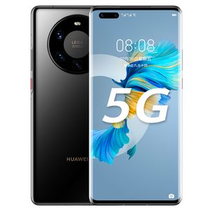 オリジナルのHuawei Mate 40 Pro + 5G携帯電話8GB RAM 256GB ROM KIRIN 9000 50MP AR NFC OTG IP68 4400mAh Android 6.76 