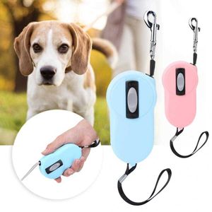 Automatyczny Mały Pet Dog Leash Nylon Extending Puppy Walking Prowadzi Chowany Trwała Tapeta Dog Smycz Wiązka Pet Traction Liny 210712