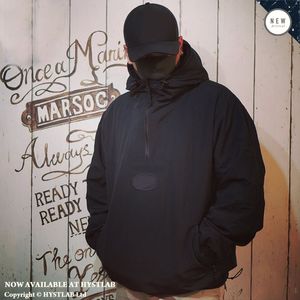 Jóia reversível de logotipo Anorak 1/4 Zip Pack-N-Go Wind Wind Pullover /Ripstop Calças