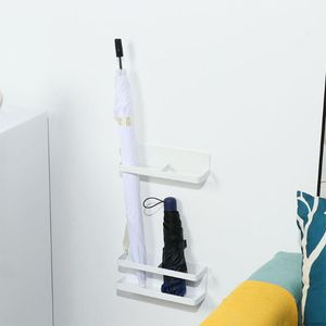 Storage Boxes & Bins With Adhesive Wall Hanger Stand Organizer Mount Rack Umbrella Holder Phone