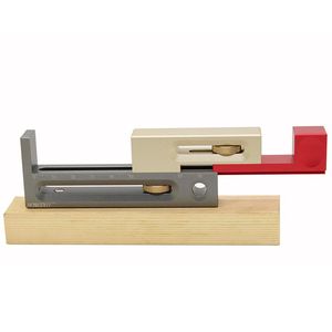 Professional Hand Tool Sets Aluminum Alloy Woodworking Tools Saw Table Gap Adjuster Slot Gauge Measuring