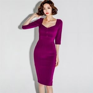 Bodycon vestido roxo senhoras coreanas sexy morango moda cocktails vestidos 210602