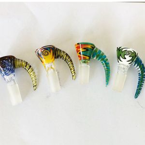 Heady Glass Bowls 14mm Mężczyzna Joint Bowl do palenia Accessariies Oil Dab Rigs E Cigaterettes XL-SA17