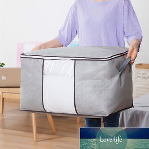 Clothes Quilt Storage Bag Blanket Closet Sweater Organizer Box Sorting Pouches Cabinet Container Travel Home Dropshipping Factory price expert design Quality