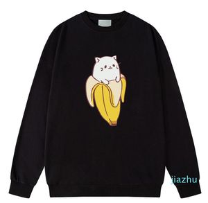 Moda-Womens Designer Hoodies moda cordeiro animal outono inverno homens manga longa moletom pullover roupas gato camisolas asiático tamanho