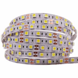 Remsor LED -stripband ljus 12V 60LEDS/m vattentät IP65 IP21 varm vit/rgb/röd/blå/grön flexibel rep striplade remssled