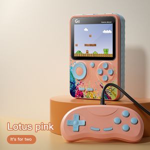 G5 bärbara handhållna spel spelare maskin färgglada makaroner färg skärm retro leksaker för barn yxj001 objekt otie