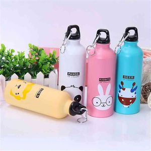 500ML Water Bottle Stainless Steel Travel Tea Coffee Drink Portable Sport 210423