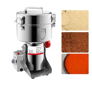 2500g Electric Grain Grinder Crusher 220V Pulverizer Grain Nuts Coffee Bean Dry Food Mill Grinding Machine