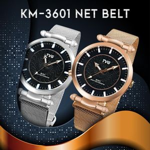 Wristwatches ultra cienkie zegarki 2021 TVG Męskie kwarcowe kwarcowe biznesowe wojskowe 30 metrów wodoodporne zapasy