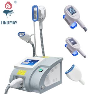 Nuovo modello di alta qualità Cryolipolysis Fat Freeze Machine Desktop Frozen Attrezzatura per la dissoluzione dei grassi Congelato Perdita di peso Strumento dimagrante a manico singolo