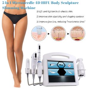 Taşınabilir 5 1 V-Max HIFU Yüz Germe Vajinal Sıkma Liposonik Vücut Zayıflama Makinesi Cilt Kaldırma Spa Salon Kullanımı