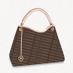 女性のハンドバッグのための芸術袋編組ハンドルホーボバッグコーティングキャンバス財布