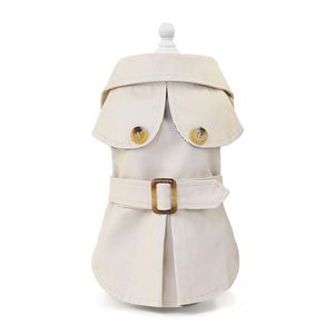 Vestuário do cão Spirng Roupas do verão Bonito Trench Casaco Vestido Animais de Estimação Aquecer para Cães Pequenos Trajes Filhote De Cachorro Camisa