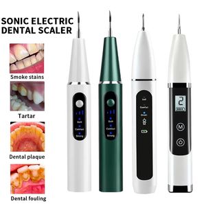 Portátil Home Ultrasonic Cleaner Dente Whitening Tartar Tártaro Removedor de Cálculo Removedor USB Vibração de Alta Frequência 3 Gears