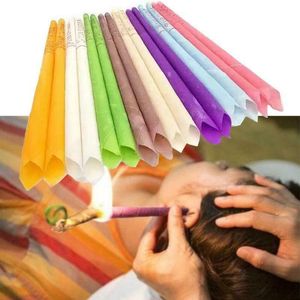 Cena fabryczna! 100.Pairs Aromatherapy Indyjskie Theraphy Ear Candle Health Care Beauty Product Trumpet Cone Hurtownie