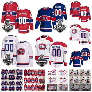 Wholesale montreal canadiens youth hockey jersey for sale - Group buy Stanley Cup Final Montreal Canadiens Hockey Jersey Erik Gustafsson Brendan Gallagher Jonathan Drouin Laurent Dauphin Custom Women Youth Reverse Retro