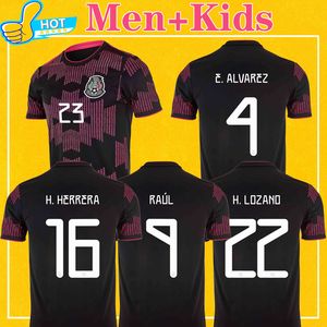 Mexiko Fußball Trikots Home Raul Chicharito Guardado Lozano Fußball Hemd XL Men Kids Kit mehr als Stück schneller Shippin