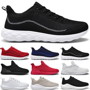 Män som kör skor mesh sneaker andas utomhus svart vit jogging walking tennis sko calzado deportivo para hombrre