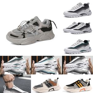 PU2M Bequeme Laufschuhe für Herren, lässig, tief, atmungsaktiv, solides Grau, Beige, Damen-Accessoires, gute Qualität, Sport, Sommer, Mode, Wanderschuh 3