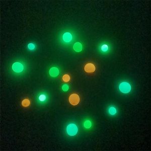 45mm Party Regalo Soffitto Sticky Palla da parete Sfera luminosa Glow in the Dark Squishy Anti Stress Sfere Stress Streiting Stress Squeeze Adulto Giocattoli per bambini adulti GRATIS DHL