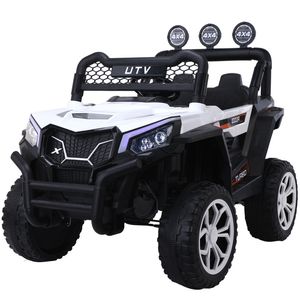 Children's Electric Cars for Kids Ride on Four Wheel Off-road Gaming Vehicles Swing Children's Outdoor Toy Game Baby Strollers