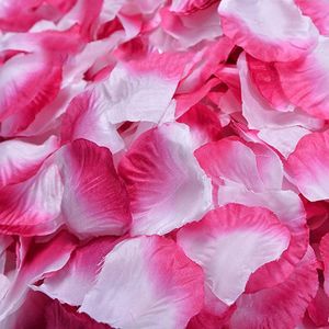 Dekoracyjne kwiaty wieńce 100 sztuk kolorowe sztuczne róża Wedding Party Decor Petalas Płatki Walentynki Silk Fake Flower Petal