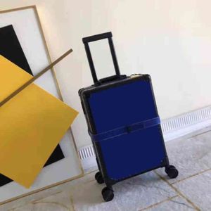 Bags Newset Luxury Designers Travel Suitcase Luggage Fashion Unisex Trunk Bag Flowers Letters Purse Rod Box Spinner Universal Wheel