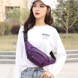 Fashion Arrival Women's Multicolor Waist Packs Waterproof Running Bag Outdoor Sports Belt Riding Mobile Phone Fanny Pack Gym