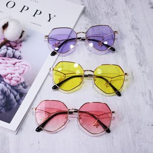 2021 Nowy Star Kids Okulary przeciwsłoneczne Boutique Girls Okulary Designer Dzieci Okulary Księżniczka Dziewczyny Okulary Ultraviolet-Dowód 1609 B3