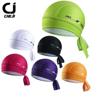 Colore Uomo Donna Bici Bicicletta Berretto da ciclismo Bandana Ciclismo Copricapo traspirante Sport all'aria aperta Pirata Testa Sciarpa MTB Cappello Berretti Maschere