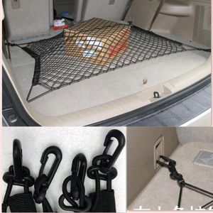 Wholesale 9000 cars for sale - Group buy Car Organizer Accessories Trunk Luggage Storage Cargo Organiser Mesh Net With FOR Saab