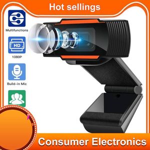 cam 1080P Full HD Camera With Built-in Microphone USB Plug Web Cam PC Computer Mac Laptop Desktop YouTube Skype Win10