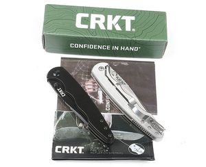 Columbia River CRKT Matthew Lerch Flat Out Assisted Folding Knife quot Satin Plain Blade Stainless Steel Handles Pocket Knives Rescue Utility EDC Tools