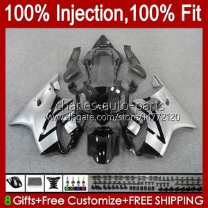 Stampo ad iniezione Corpo per Honda CBR 600 F4 FS CC 600F4 600CC Grigio Nero 1999-2000 Bodywork 54no.9 100% Fit CBR600F4 CBR600 F4 99 00 CBR600FS 1999 2000 Kit carenatura OEM